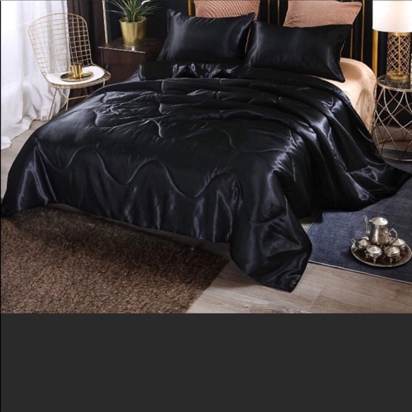 🎀Satin Silky Bedding Comforter Set 3Pcs🆕
